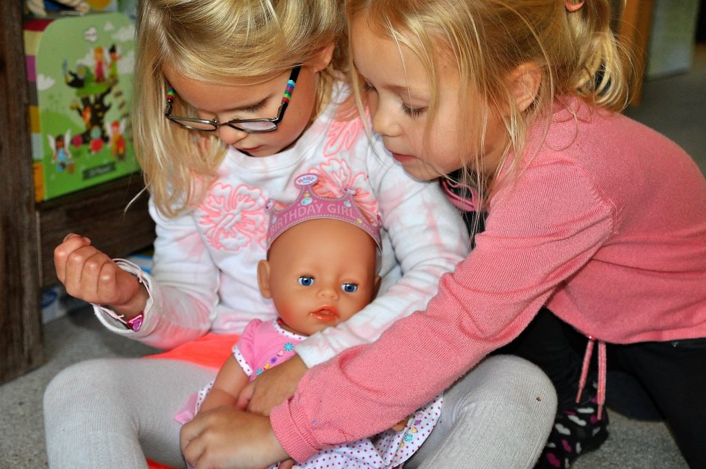 baby born verjaardagspop