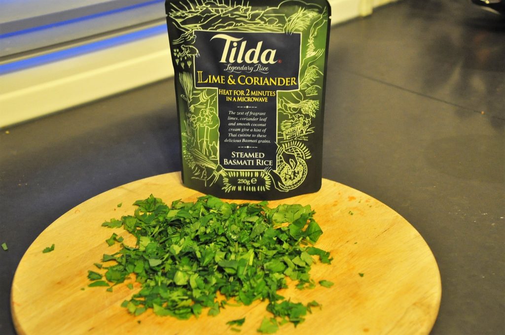 tilda met koriander