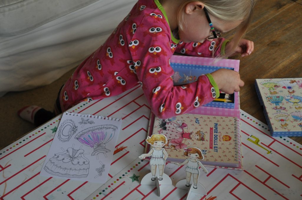 paper dolls kit tiger tribe
