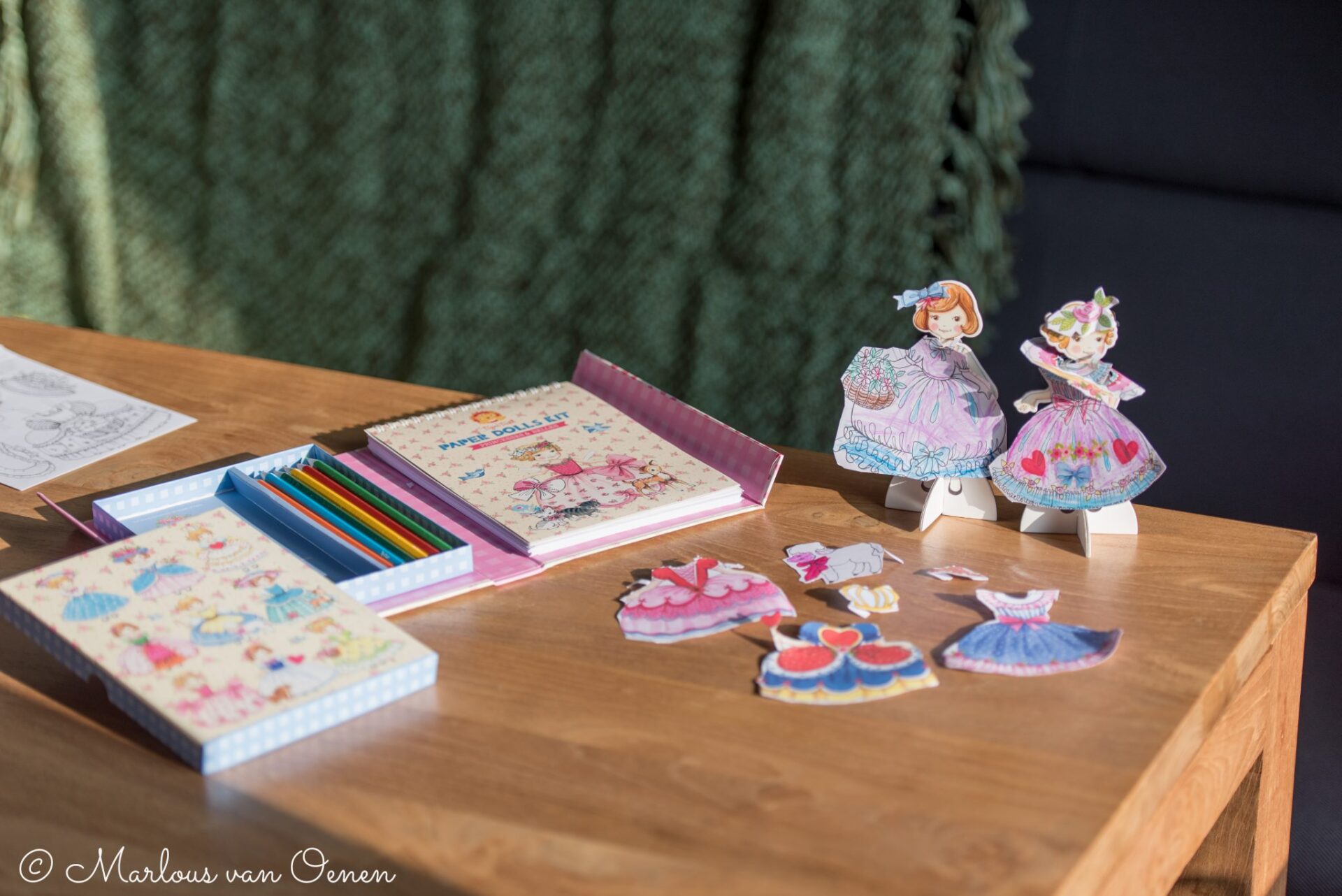 paper dolls kit tiger tribe