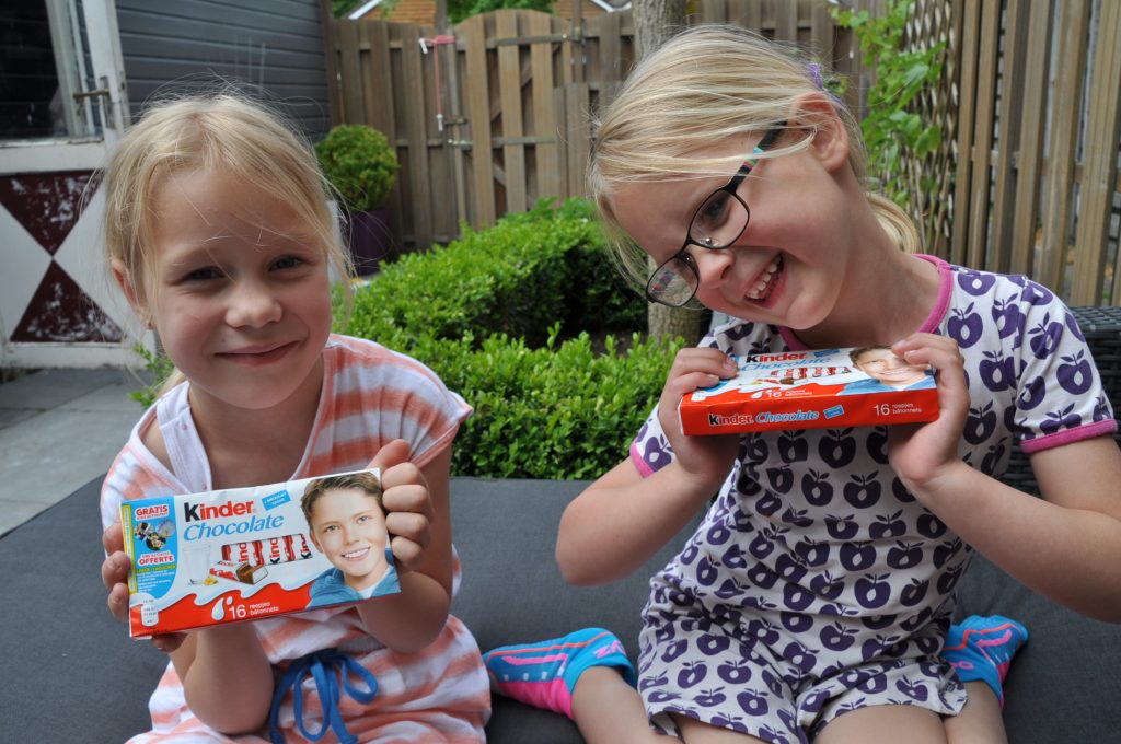 kinder chocolade