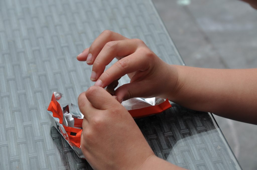 kinder chocolade