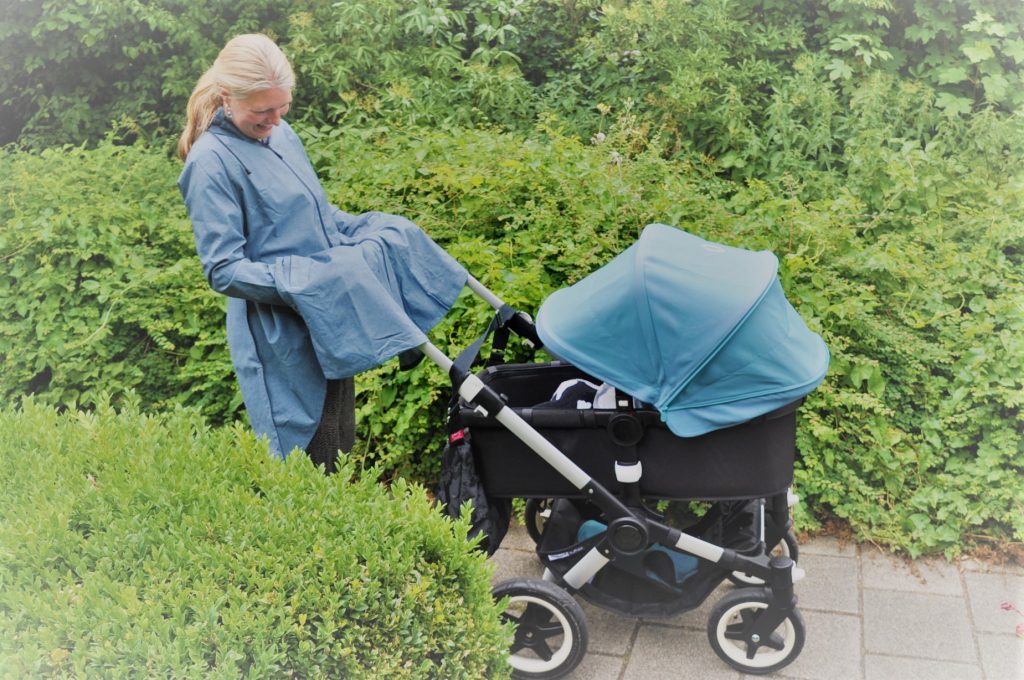 review agu seq regenjas kinderwagen