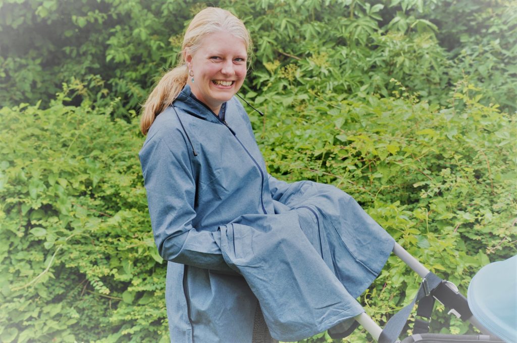 review agu seq regenjas kinderwagen