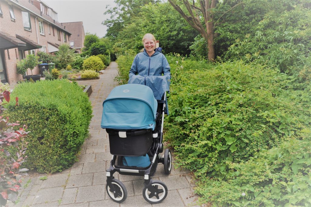 review agu seq regenjas kinderwagen