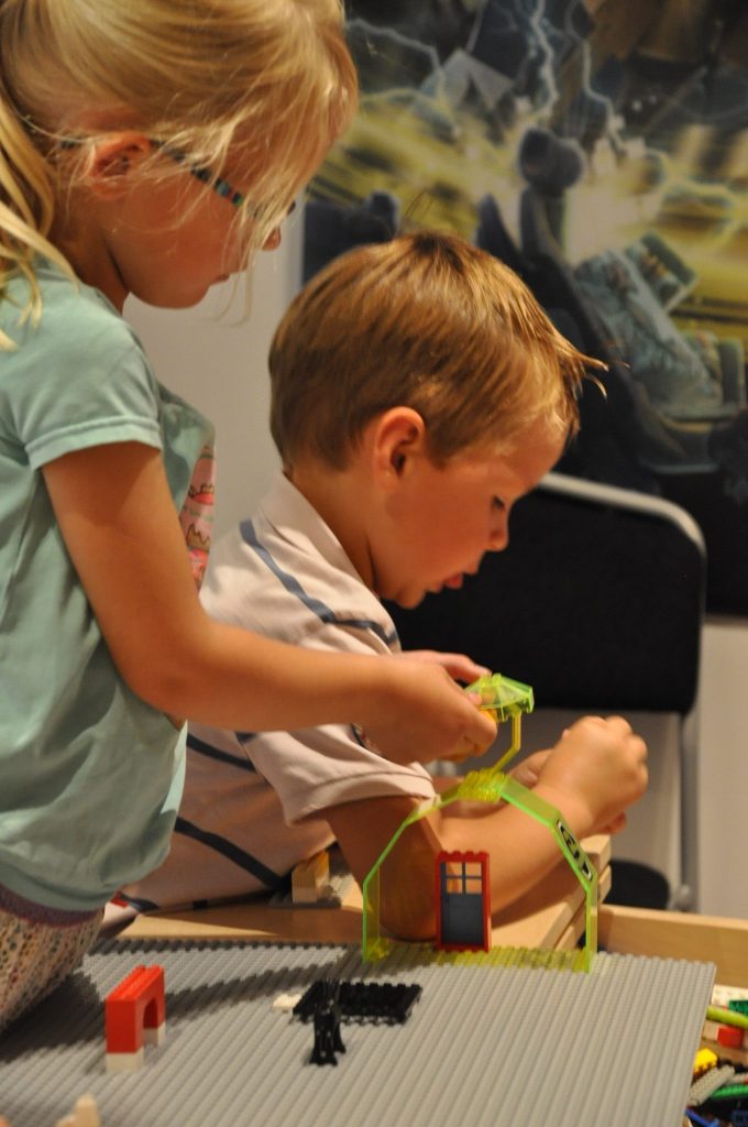 lego bouwen kinderfeestje