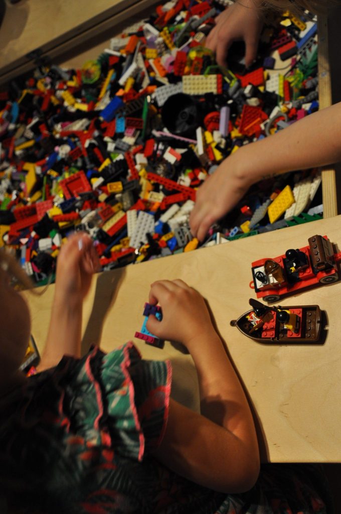 lego bouwen kinderfeestje