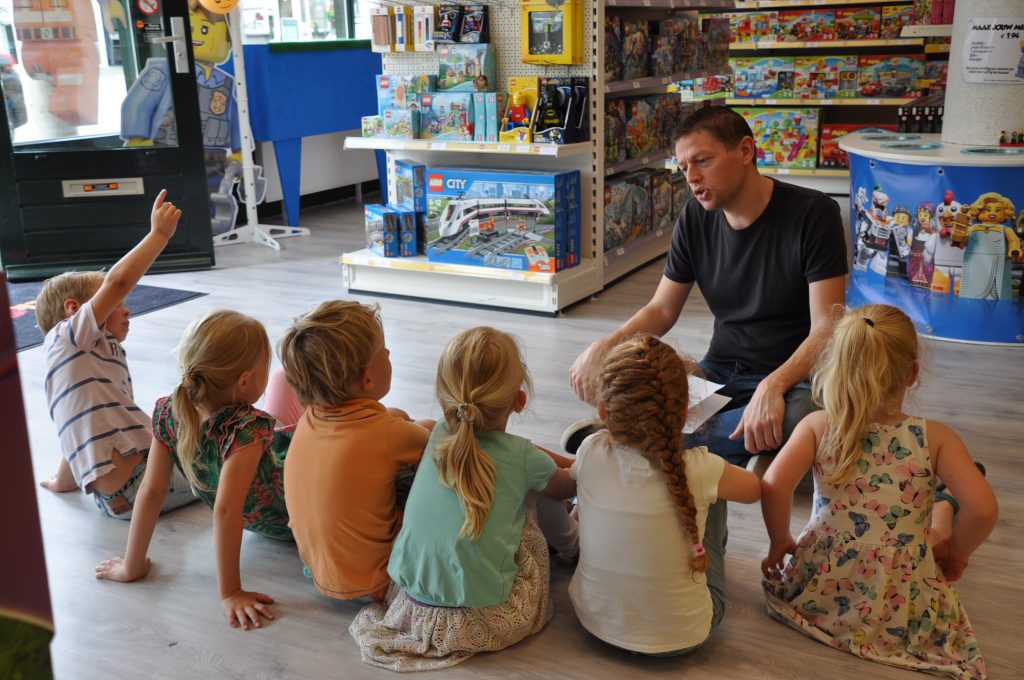 lego bouwen kinderfeestje