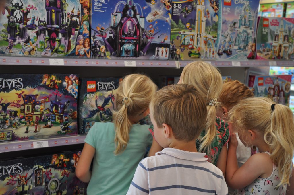 lego bouwen kinderfeestje
