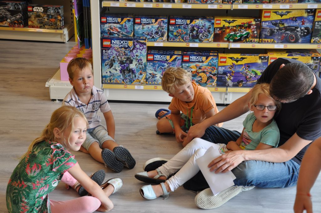 lego bouwen kinderfeestje