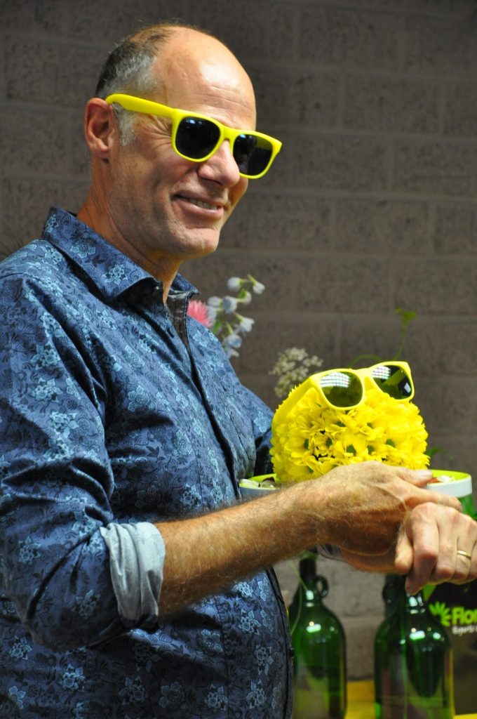 bloemstuk maken met chrystanten