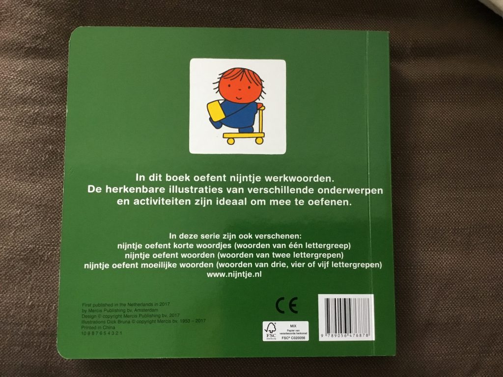 nijntje oefent werkwoorden