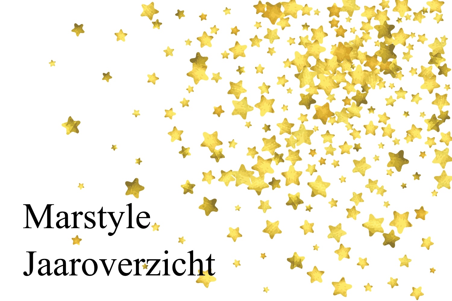marstyle jaaroverzicht