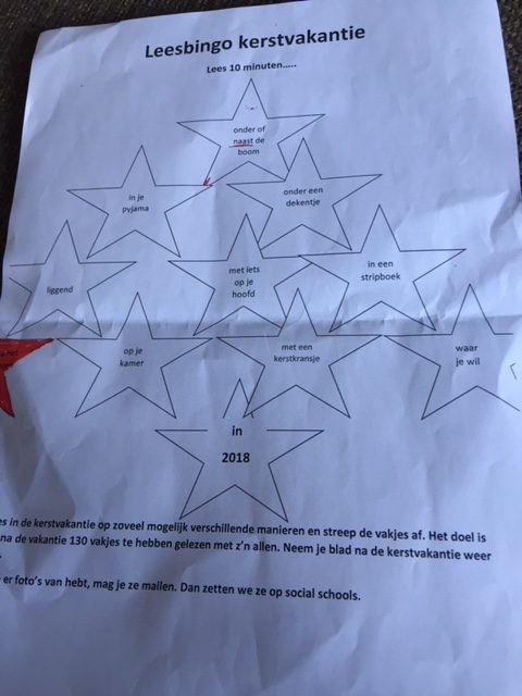 leesbingo kerst