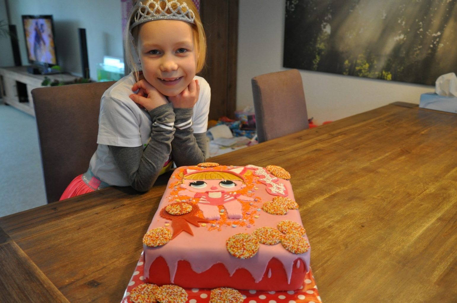 lol surprise birthday cake