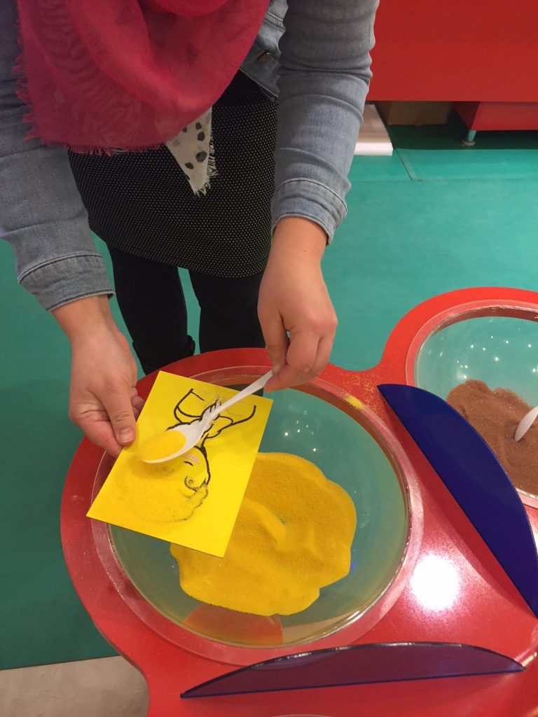 sand art maken