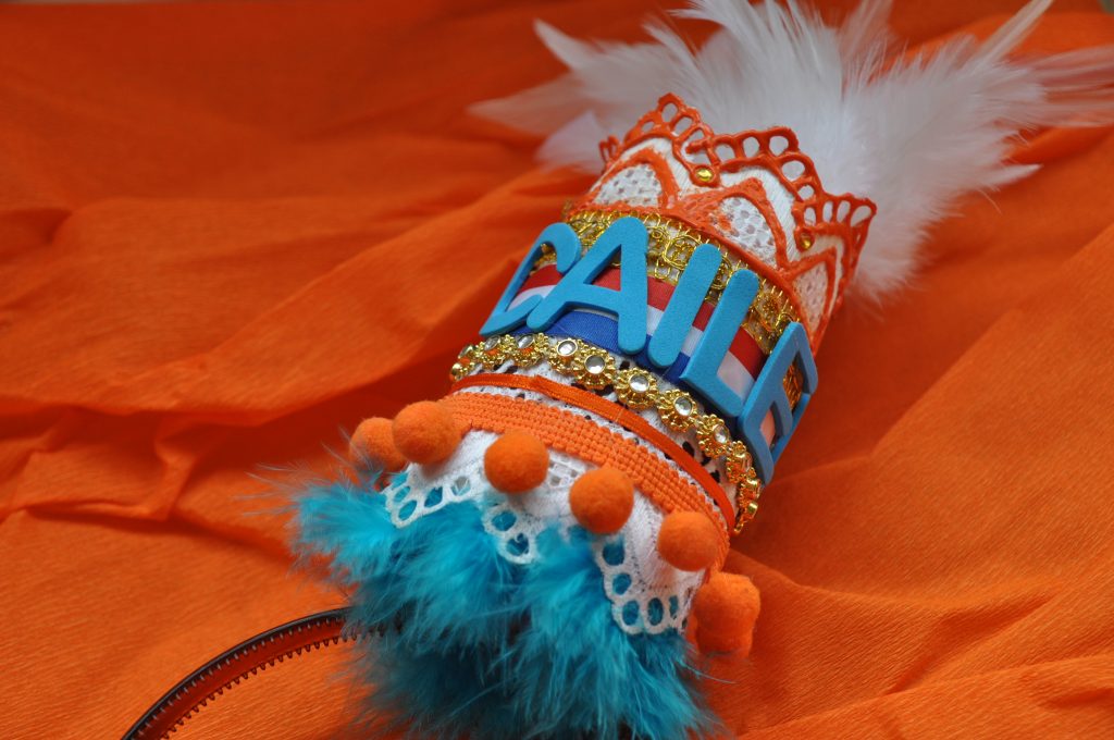 prinsessenkroon diy koningsdag