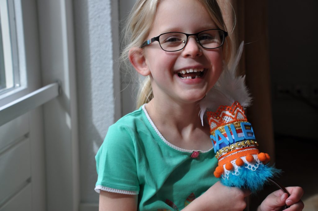 prinsessenkroon diy koningsdag