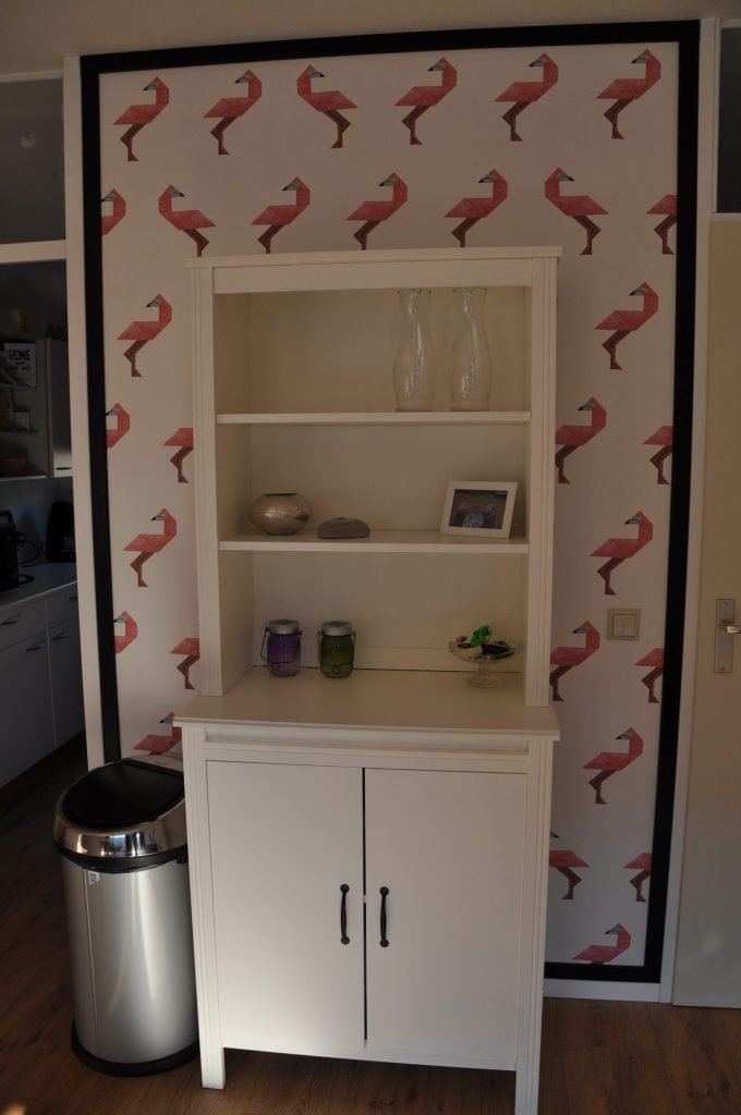 flamingo behang