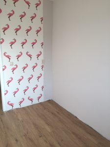 flamingo behang