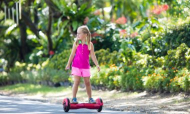 hoverboard meisje