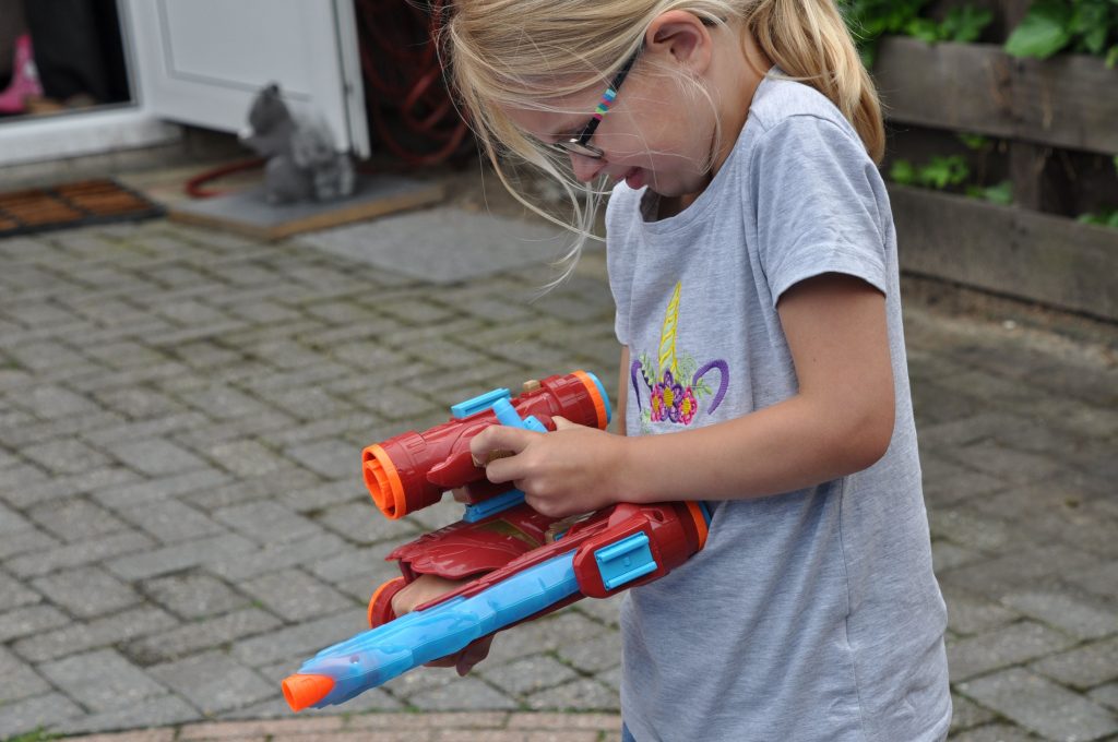 nerf iron man pistool