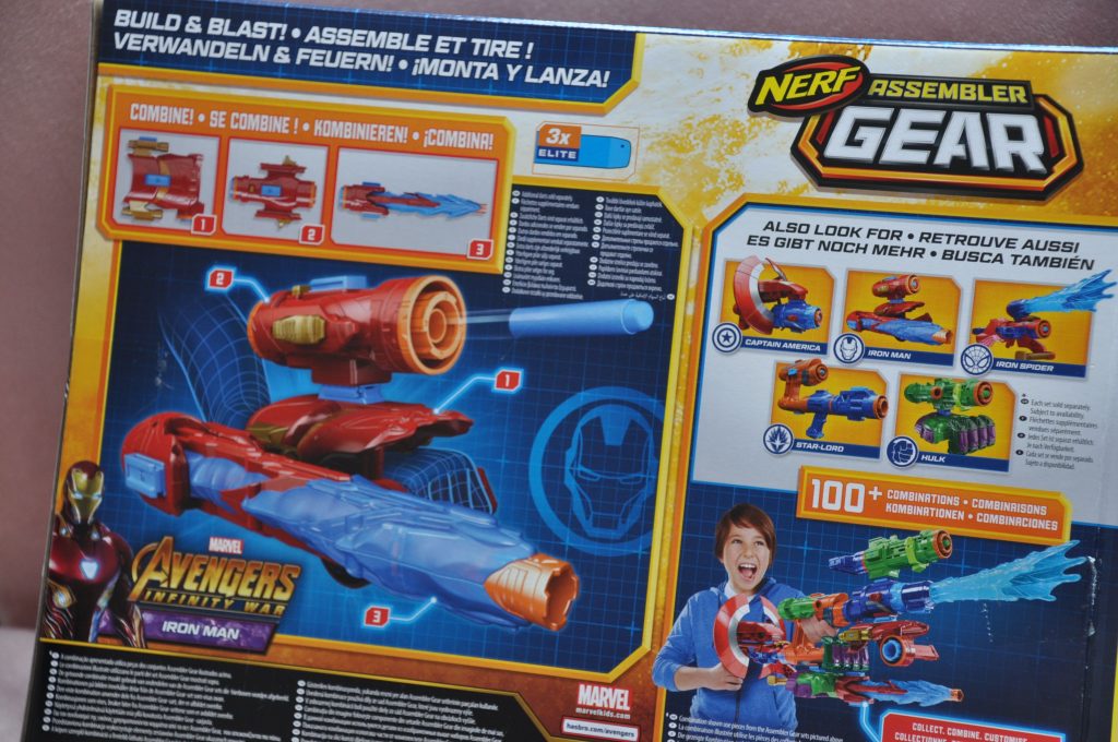 nerf iron man pistool