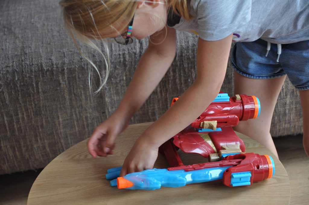 nerf iron man pistool