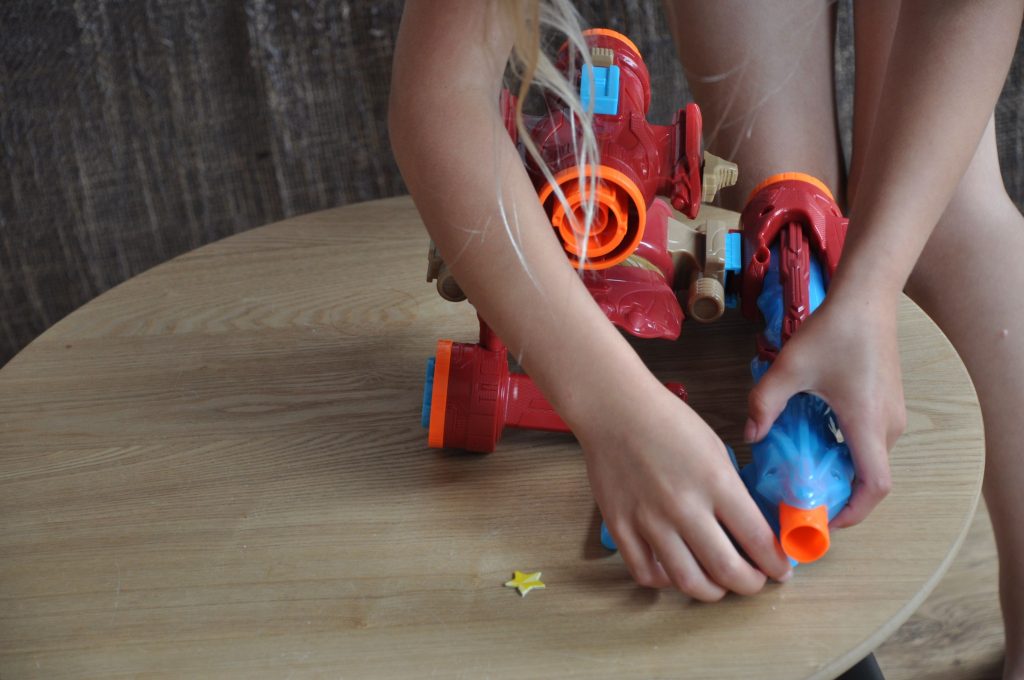 nerf iron man pistool