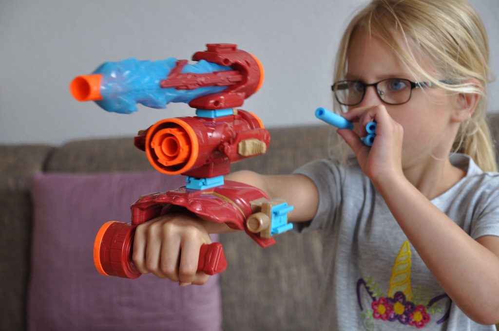 nerf iron man pistool