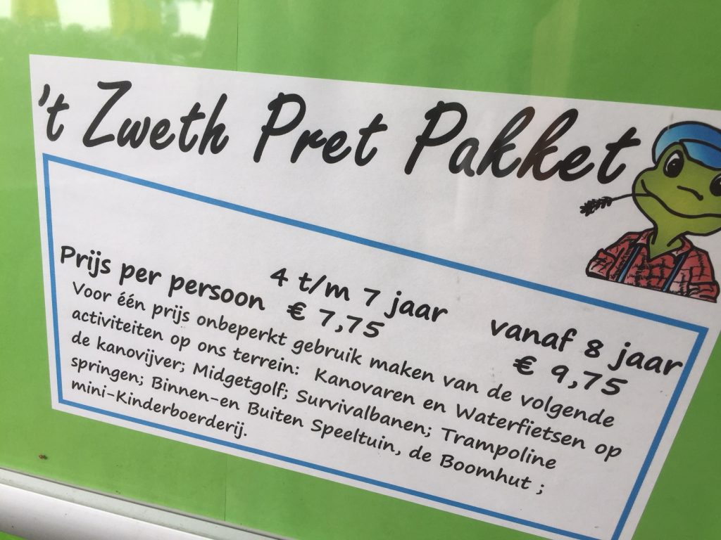 de zweth boothuur