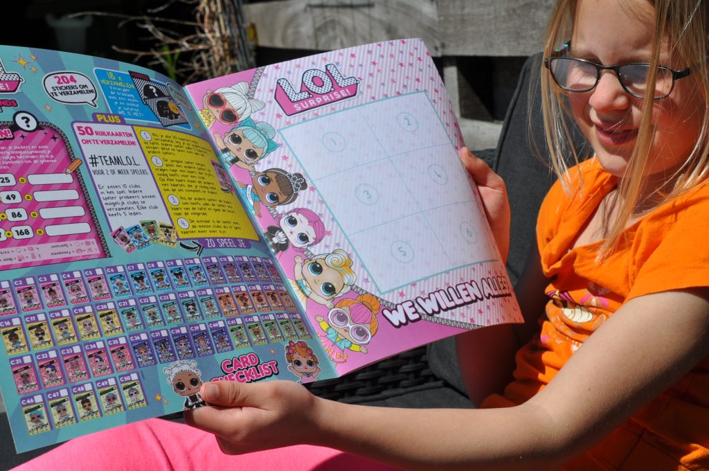 lol surprise stickerboek