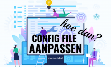 config file aanpassen