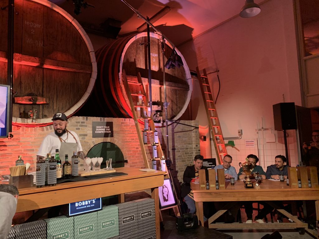 bobby's dry gin cocktail