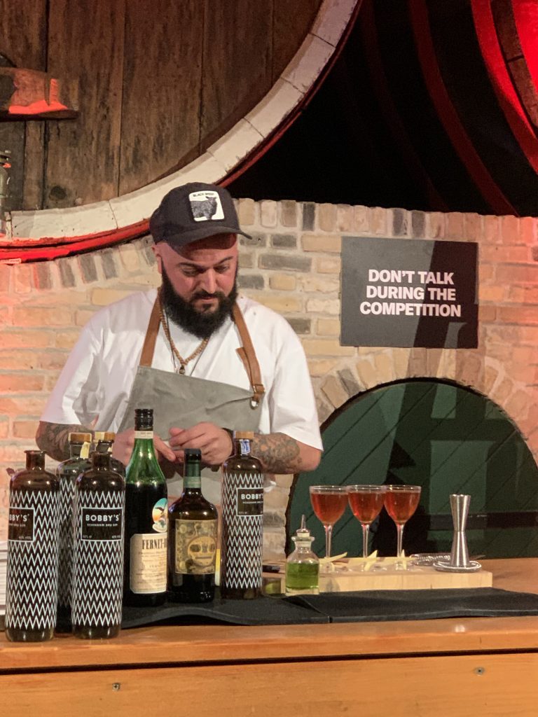 bobby's dry gin cocktail