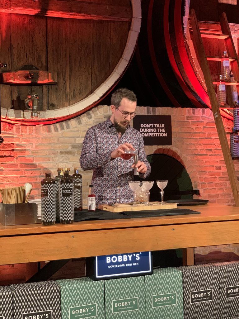 bobby's dry gin cocktail