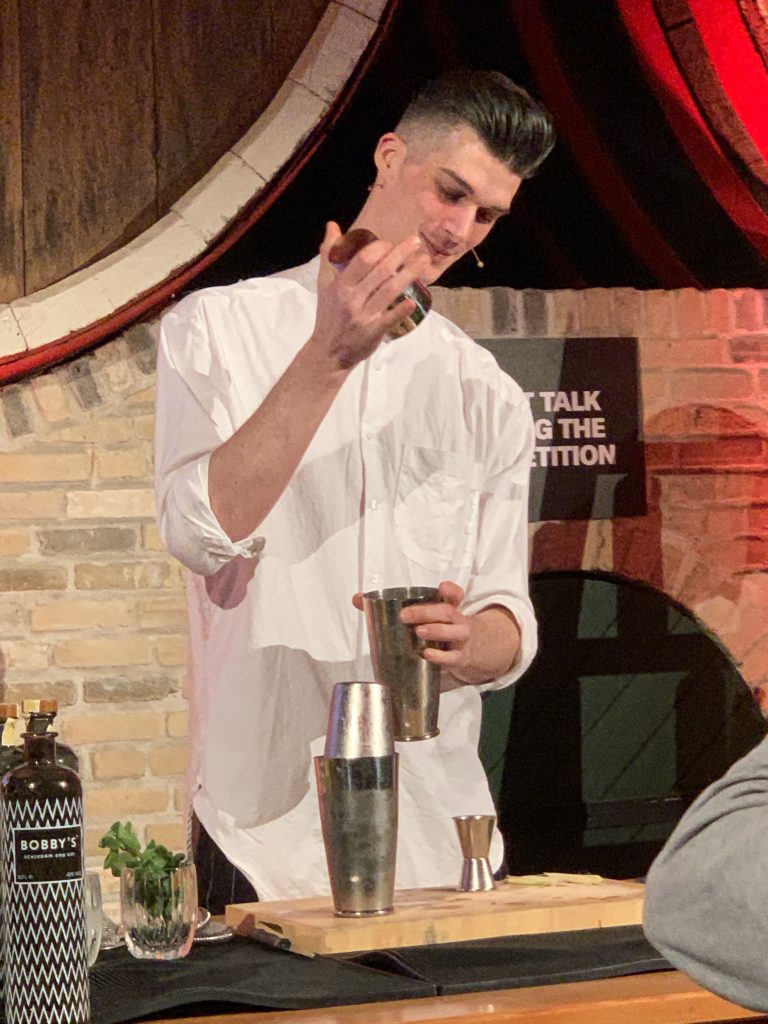 bobby's dry gin cocktail