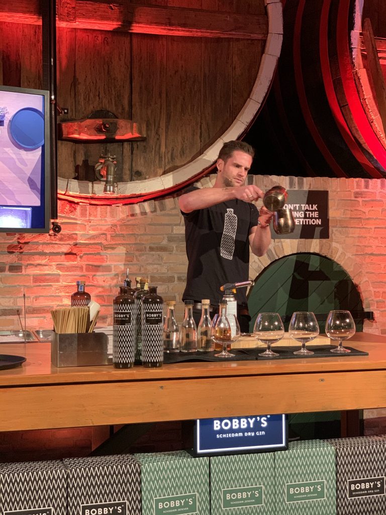 bobby's dry gin cocktail