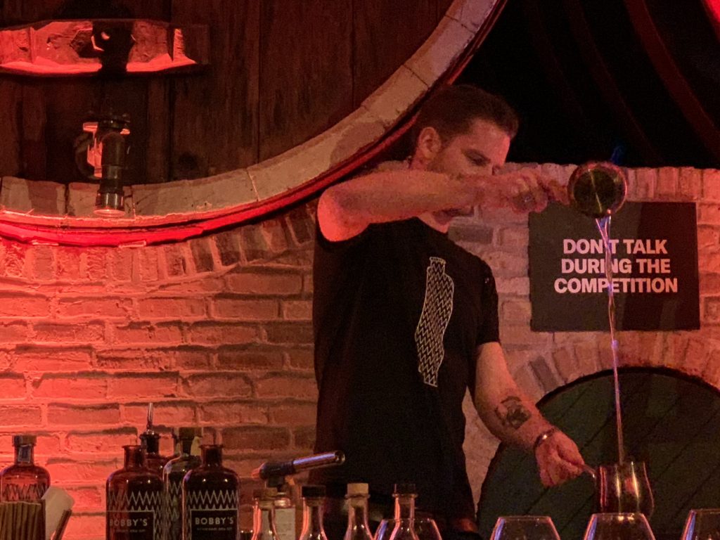 bobby's dry gin cocktail