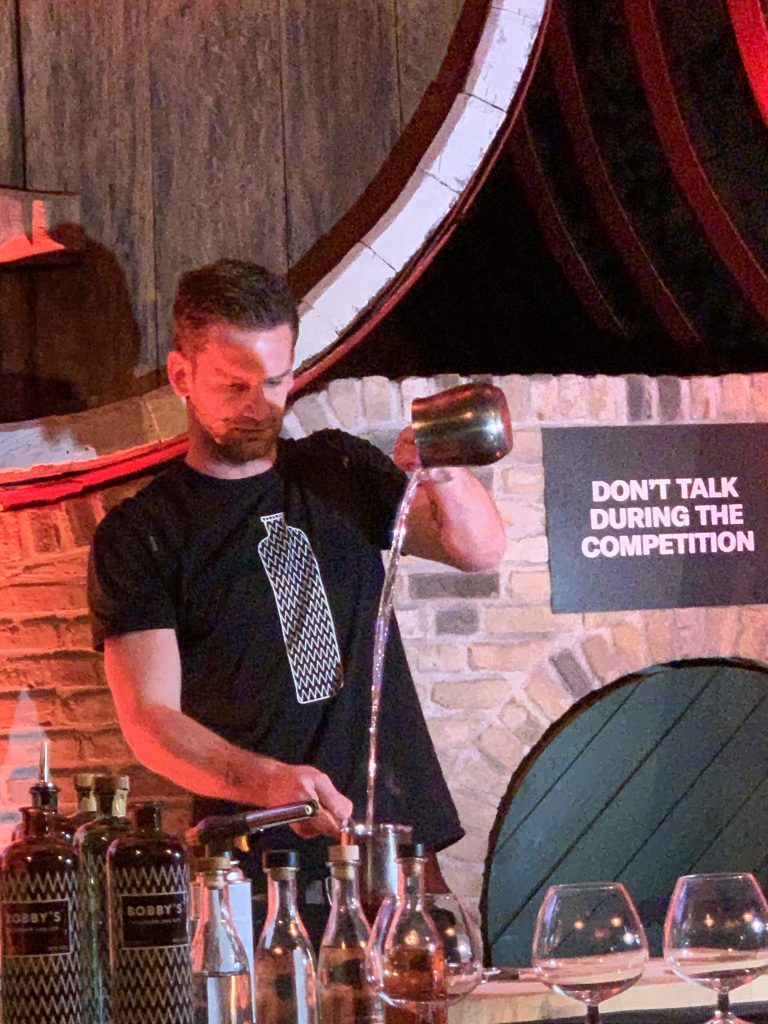 bobby's dry gin cocktail