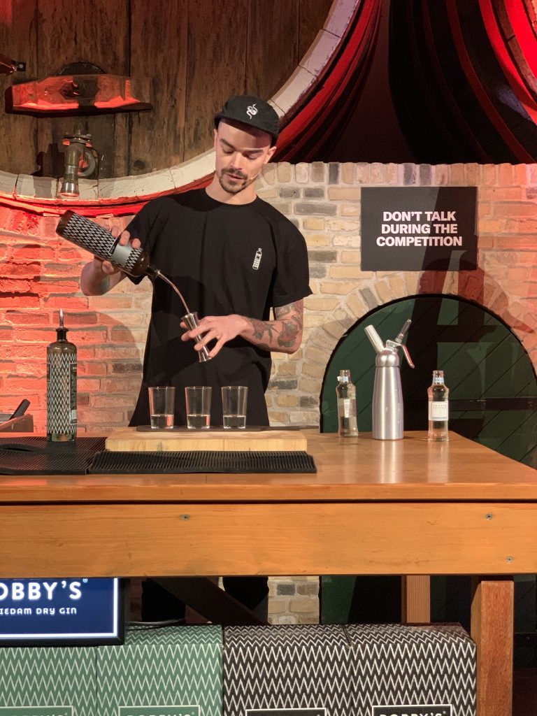 bobby's dry gin cocktail