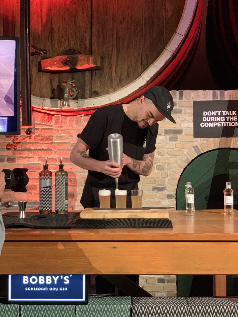 bobby's dry gin cocktail