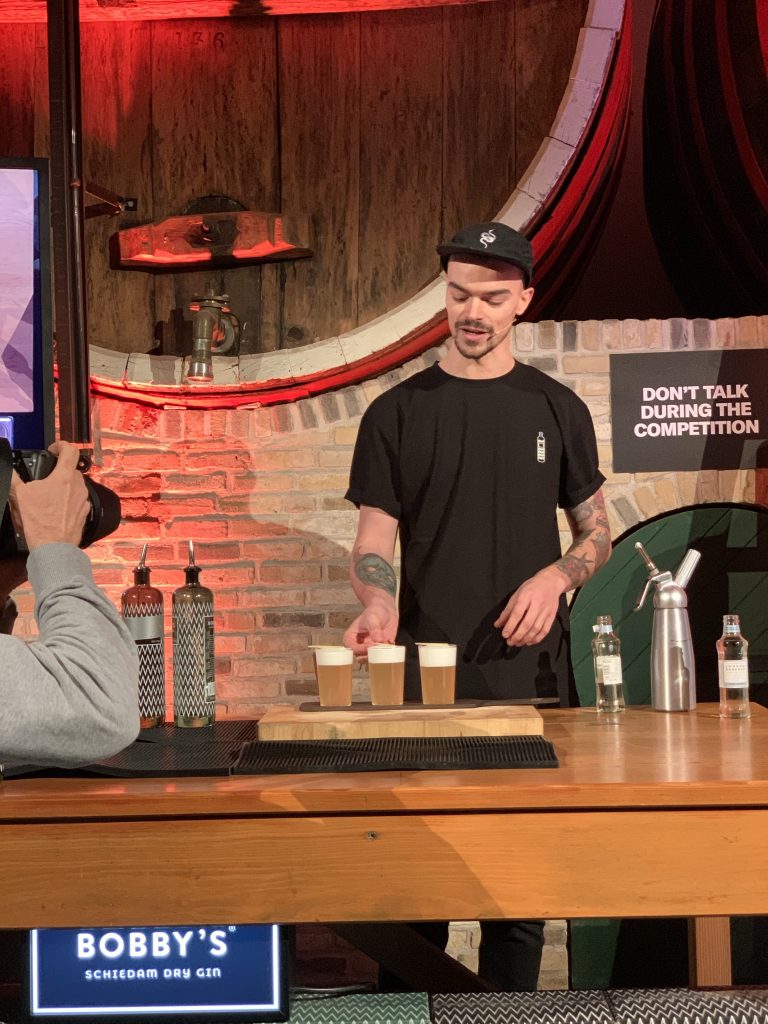 bobby's dry gin cocktail