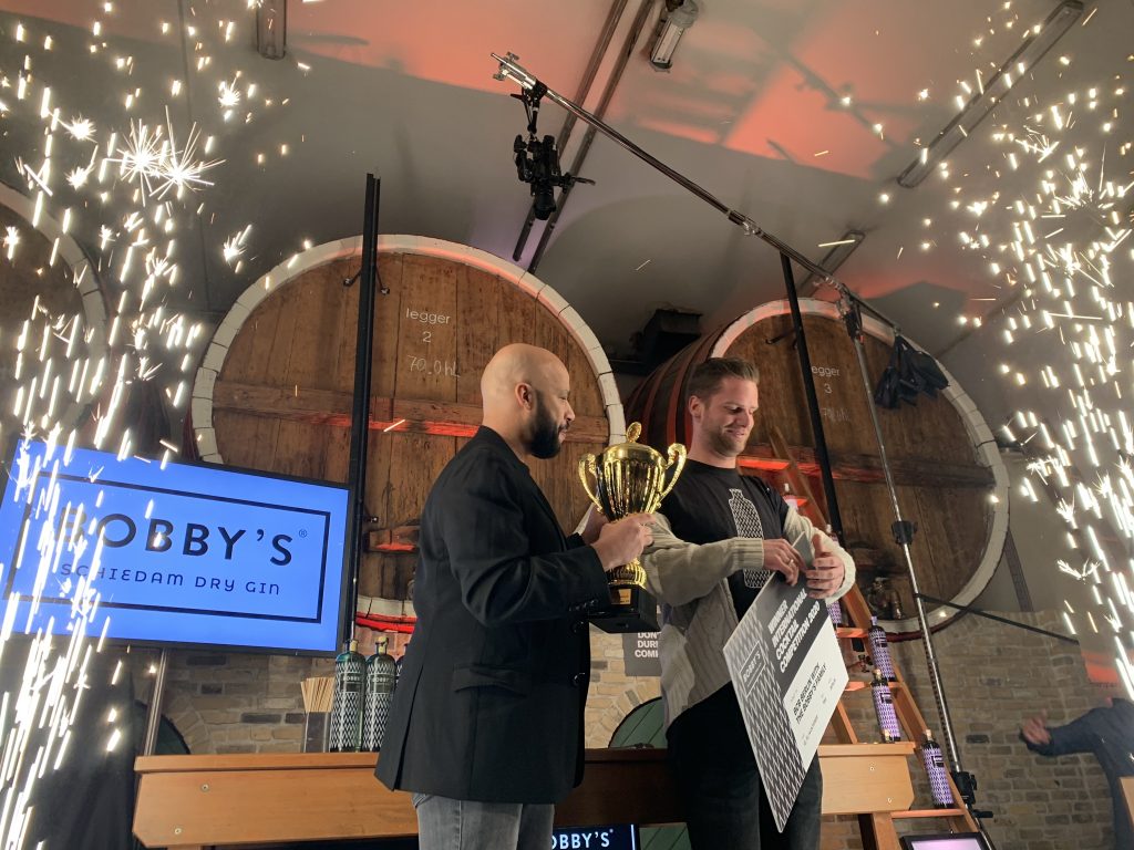 bobby's dry gin cocktail