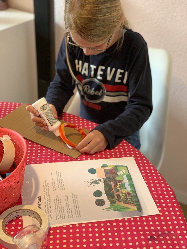 tuin knutselen handenarbeid