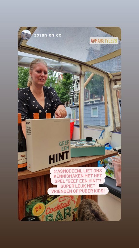 geef een hint party spel