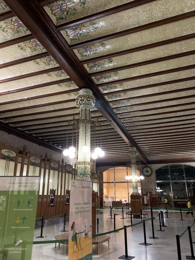 valencia station mozaiek