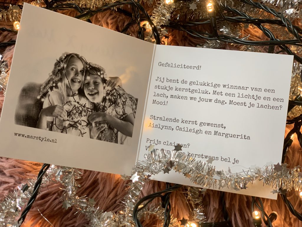 kerstkaart foto