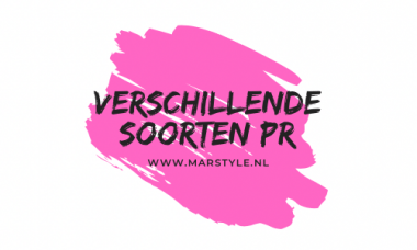 soorten PR