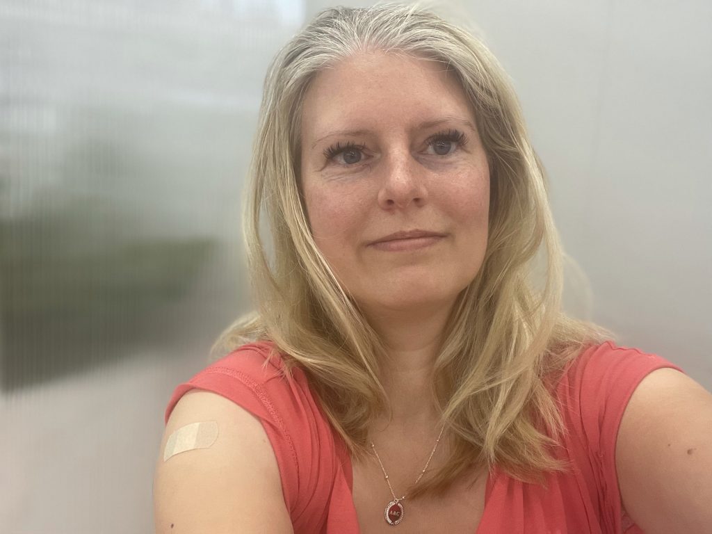 vaccinatie selfie